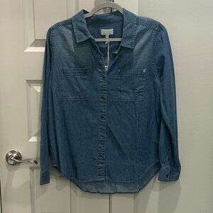 Thread & Supply Denim Button Down Shirt